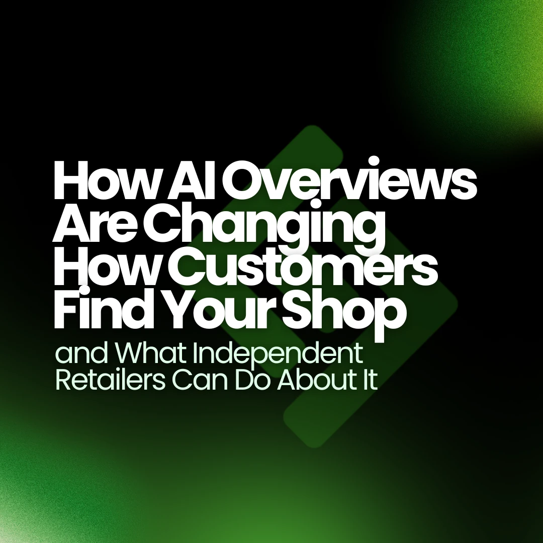 How AI Overviews Are Changing Local Retail Discovery cover for the Lifelong POS Blog.