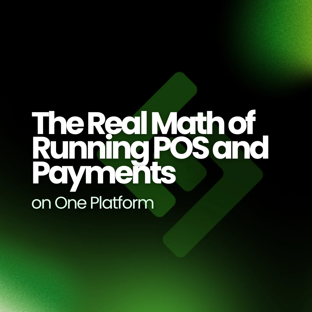 The Real Math of All-in-One POS + Payments cover for the Lifelong POS Blog.