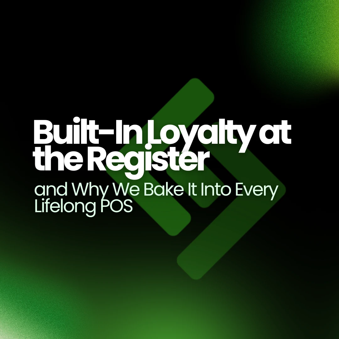 Built-In POS Loyalty cover for the Lifelong POS Blog.