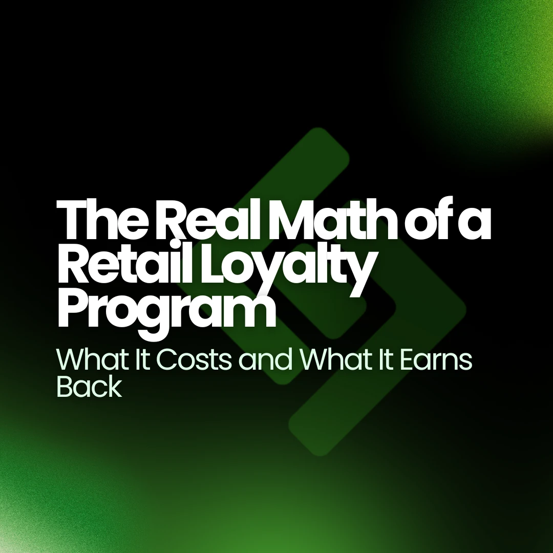 The Real Math of a Retail Loyalty Program cover for the Lifelong POS Blog.